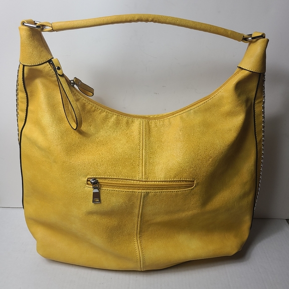 Big yellow shoulder bag - Picture 2 of 10